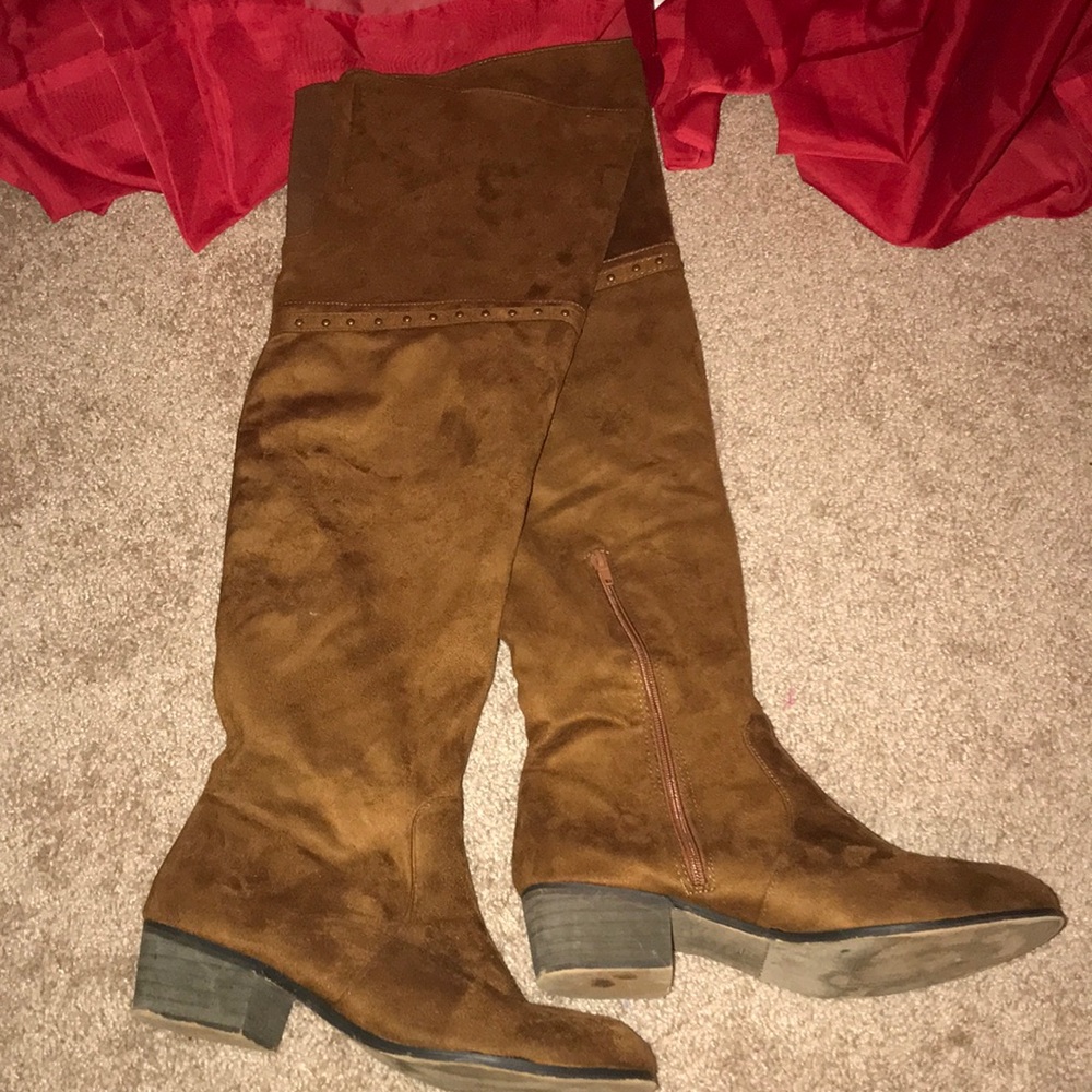 Knee high boots